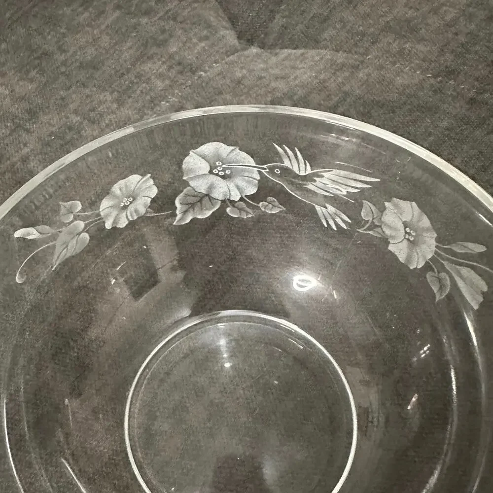 Vintage Hummingbird Collection Replacement Serving bowl set of 3 1-8” 2-5”